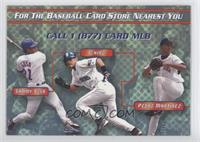 Sammy Sosa, Ichiro Suzuki, Pedro Martinez, Randy Johnson, Mike Piazza, Derek Je…