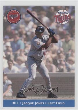 2002 Minnesota Twins Crime Prevention - [Base] #3 - Jacque Jones