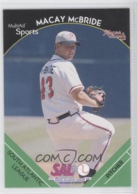 2002 MultiAd Sports South Atlantic League Top Prospects - [Base] #24 - Macay McBride