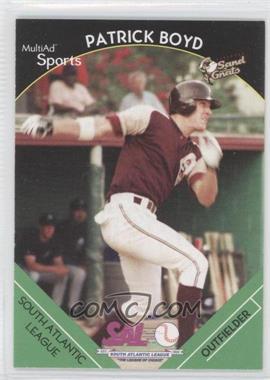 2002 MultiAd Sports South Atlantic League Top Prospects - [Base] #3 - Patrick Boyd