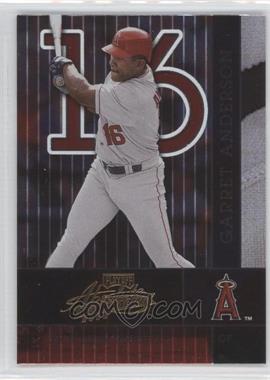 2002 Playoff Absolute Memorabilia - [Base] #4 - Garret Anderson