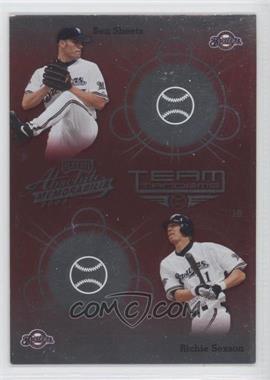 2002 Playoff Absolute Memorabilia - Team Tandems #TT-16 - Ben Sheets, Richie Sexson