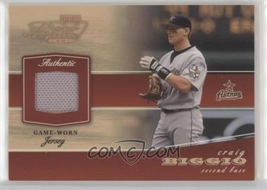 2002 Playoff Piece of the Game - Materials - Bronze #POG-15 - Craig Biggio /250