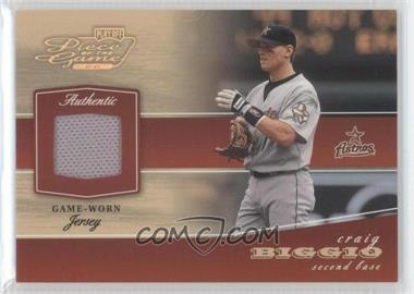 2002 Playoff Piece of the Game - Materials - Gold #POG-15 - Craig Biggio /50