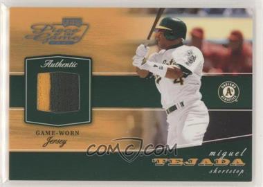 2002 Playoff Piece of the Game - Materials - Gold #POG-58 - Miguel Tejada /25