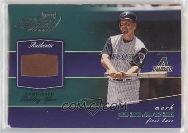 2002 Playoff Piece of the Game - Materials - Missing Serial Number #POG-56.2 - Mark Grace (Fielding Glove)