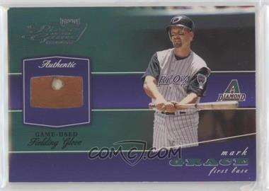 2002 Playoff Piece of the Game - Materials - Missing Serial Number #POG-56.2 - Mark Grace (Fielding Glove)