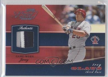 2002 Playoff Piece of the Game - Materials - Platinum #POG-87 - Troy Glaus /25