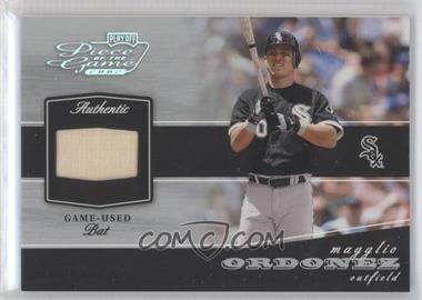 2002 Playoff Piece of the Game - Materials - Silver #POG-52 - Magglio Ordonez /100