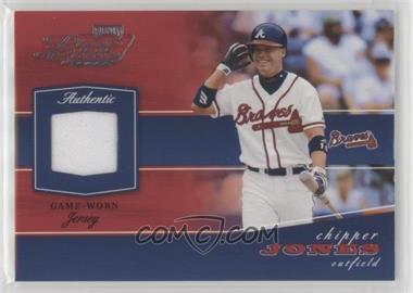 2002 Playoff Piece of the Game - Materials #POG-13.1 - Chipper Jones (Jersey)