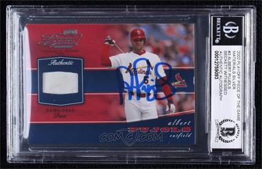 2002 Playoff Piece of the Game - Materials #POG-3.1 - Albert Pujols [BAS BGS Authentic]