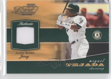2002 Playoff Piece of the Game - Materials #POG-58 - Miguel Tejada