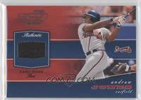 Andruw Jones (Shoe) #/50