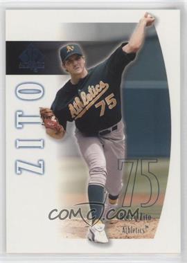 2002 SP Authentic - [Base] - Limited Missing Serial Number #3 - Barry Zito