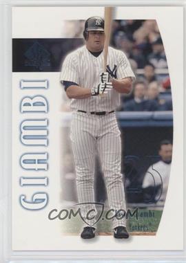 2002 SP Authentic - [Base] - Limited Missing Serial Number #40 - Jason Giambi