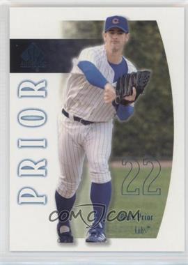 2002 SP Authentic - [Base] - Limited Missing Serial Number #59 - Mark Prior