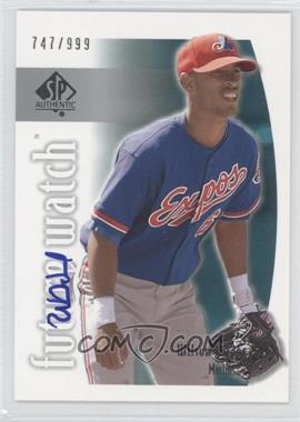 2002 SP Authentic - [Base] #151 - Future Watch - Wilson Valdez /999