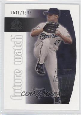 2002 SP Authentic - [Base] #214 - Future Watch - Shane Nance /1999