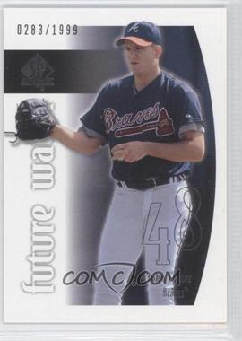 2002 SP Authentic - [Base] #98 - Future Watch - John Foster /1999