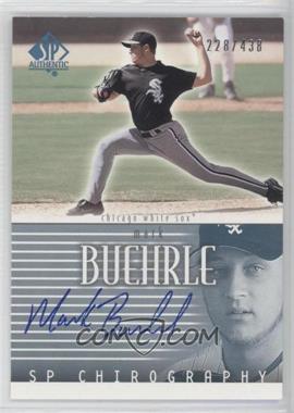 2002 SP Authentic - Chirography #MB.2 - Mark Buehrle /438