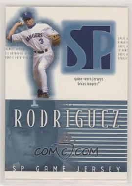 2002 SP Authentic - Game Jerseys #J-AR - Alex Rodriguez