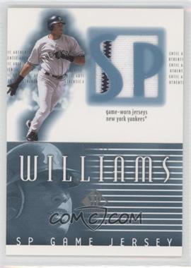 2002 SP Authentic - Game Jerseys #J-BW - Bernie Williams