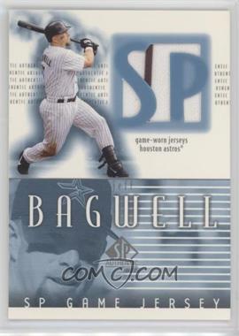 2002 SP Authentic - Game Jerseys #J-JBA - Jeff Bagwell