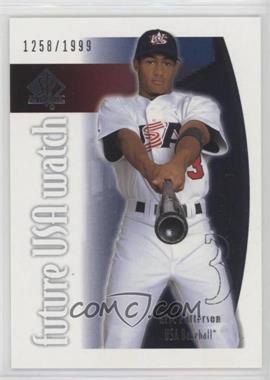 2002 SP Authentic - USA Future Watch #USA16 - Eric Patterson /1999