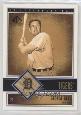 2002 SP Legendary Cuts - Legendary Bat #B-GKE - George Kell