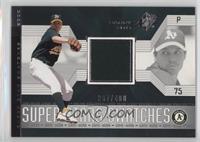 Super Stars Swatches - Barry Zito #/400