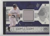 Super Stars Swatches - Todd Helton #/400