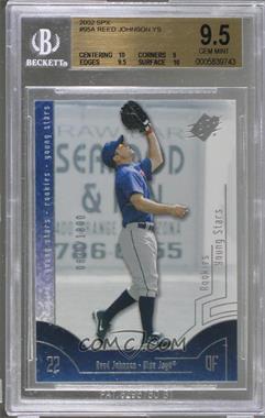 2002 SPx - [Base] #95.1 - Reed Johnson /1800 [BGS 9.5 GEM MINT]