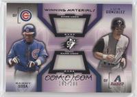 Luis Gonzalez, Sammy Sosa #/200