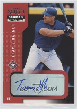 2002 Select Rookies & Prospects - Autographs #94.2 - Travis Hafner (Blue Ink)