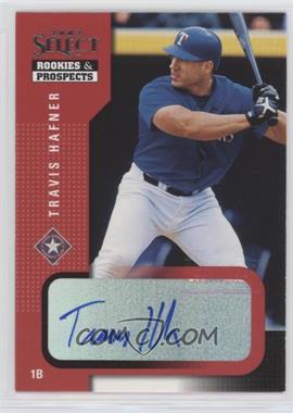 2002 Select Rookies & Prospects - Autographs #94.2 - Travis Hafner (Blue Ink)