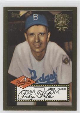 2002 Topps - 1952 Reprints #52R-4 - Andy Pafko