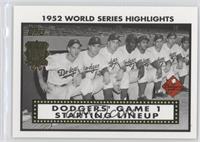 Pee Wee Reese, Duke Snider, Jackie Robinson, Roy Campanella, Gil Hodges, Billy …