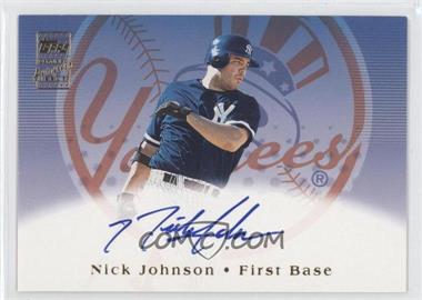 2002 Topps - Autographs #TA-NJ - Nick Johnson