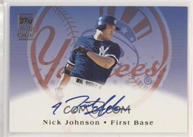 2002 Topps - Autographs #TA-NJ - Nick Johnson [Poor to Fair]