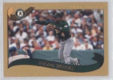 2002 Topps - [Base] - Gold #585 - Miguel Tejada /2002