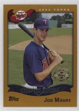 2002 Topps - [Base] - Home Team Advantage #622 - Joe Mauer