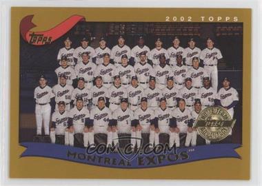 2002 Topps - [Base] - Home Team Advantage #658 - Montreal Expos Team [EX to NM]