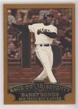 2002 Topps - [Base] - Limited Edition #365.15 - Barry Bonds (Race to Seventy Home Run #15) [EX to NM]