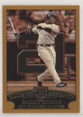 2002 Topps - [Base] - Limited Edition #365.21 - Barry Bonds (Race to Seventy Home Run #21)