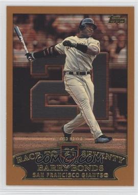 2002 Topps - [Base] - Limited Edition #365.21 - Barry Bonds (Race to Seventy Home Run #21)