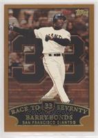 Barry Bonds (Race to Seventy Home Run #33)