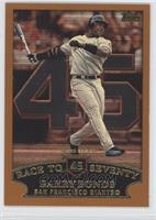 Barry Bonds (Race to Seventy Home Run #45)