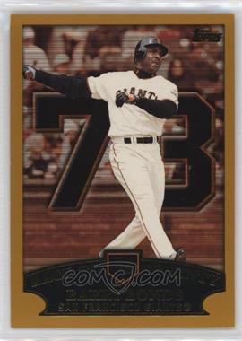 2002 Topps - [Base] - Limited Edition #365.73 - Barry Bonds (Race to Seventy Home Run #73) [EX to NM]