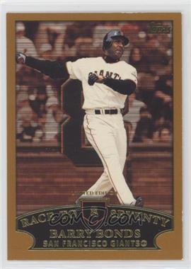 2002 Topps - [Base] - Limited Edition #365.8 - Barry Bonds (Race to Seventy Home Run #8)