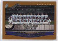 Colorado Rockies Team